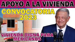 🔴CONVOCAATORIA Y REGISTRO A VIVIENDA DIGNA 2023 VIVIENDA PARA EL BIENESTAR PARA ADULTOS MAYORES😱💥 [upl. by Icats]