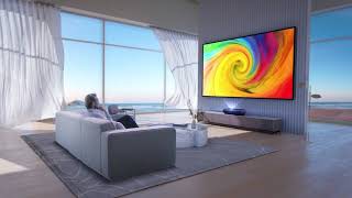 Hisense Laser TV L9G TriChroma de 100 [upl. by Oeak]