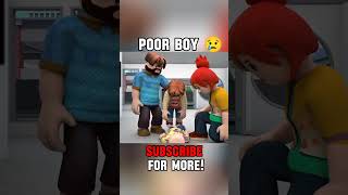 Poor boys Roblox Story 🥺  roblox shorts animation [upl. by Rehtae]