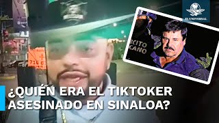 ¿Quién era “El Chilango” tiktoker que hacía alusión a “El Chapo” y que fue asesinado [upl. by Mera]