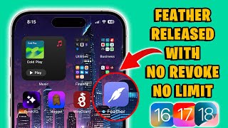 NEW Feather iOS With Anti Revoke  Install IPA Files No Revoke [upl. by Olra]