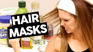 12 BEST DIY HAIR MASK INGREDIENTS FOR DRY DAMAGED HAIR LISTED [upl. by Poole]