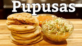 How to make Salvadoran Family Pupusas Recipe With Curtido  Views on the road Viewer Recipe [upl. by Fanning]