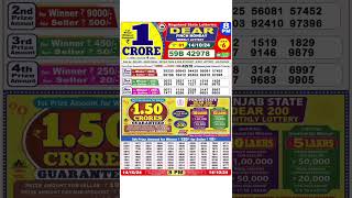 DEAR LOTTERY SAMBAD MORNING 8PM RESULT TODAY LIVE DRAW ON 14102024 NAGALAND [upl. by Neddy578]