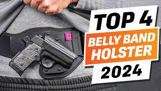 Top 4 BEST Belly Band Holsters You can Buy Right Now 2024 [upl. by Airtap]