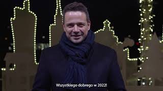 Warszawa wita Nowy Rok 2022 [upl. by Haisej]