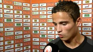 Interview Ibrahim Afellay na NederlandSlowakije 30052012 [upl. by Chainey]