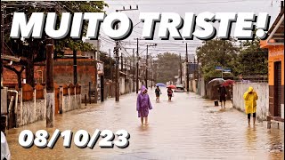 Itajaí ENCHENTE Várias imagens da cidade e Bairros ​⁠BielTurismo itajai brazil [upl. by Oelgnaed822]