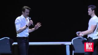 Aaron Tveit and Gavin Creel Sing quotTake Me or Leave Mequot from RENT at MCC Theater MISCAST Benefit [upl. by Virgin638]