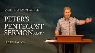 Peter’s Pentecost Sermon Part 1 Acts 21424 by Andy Davis [upl. by Wenda]