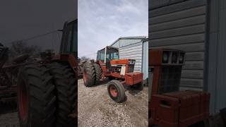 DrivingOperating a 1486 International Harvester Pt 1 farming tractor caseih tractorvideo farm [upl. by Reltuc]