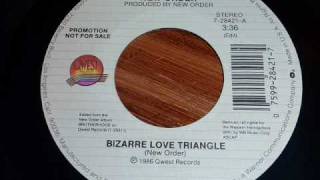 New Order  Bizarre Love Triangle 45rpm special radio mix edit [upl. by Lorre]