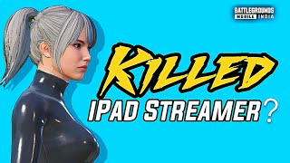 When Android Mobile Player Meet •iPad Streamer 🔱  BGMI [upl. by Ahsinnor]