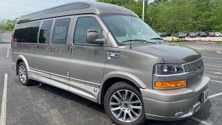 2021 Explorer Chevrolet Express 2500 Conversion Van POV Test Drive amp Review [upl. by Enohs]