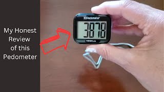 3D Pedometer for Walking Simple Step Counter Review [upl. by Sesilu362]