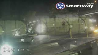 Chattanooga Crash on I24 past Browns Ferry [upl. by Hildebrandt]