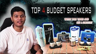 4 BUDGET FRIENDLY PORTABLE BLUETOOTH SPEAKERS  UNBOXING amp REVIEW IN BANGLA [upl. by Antebi]