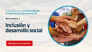 Mesa temática 1 Inclusión y desarrollo social  CongresoCeplan2024 [upl. by Abih]