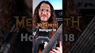 Megadeth  Hangar 18 guitar metal guitarlesson [upl. by Spieler]