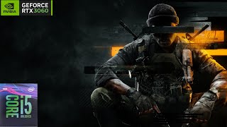 RTX 3060  I59400F  CALL OF DUTY BLACK OPS 6  EXTREME [upl. by Nnire]