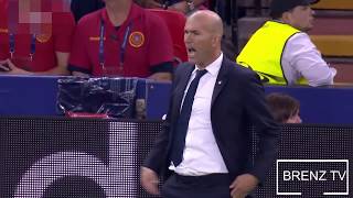 The Reactions of Zidane in The final Champions league 2k17 [upl. by Aible665]