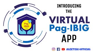 Introducing the VIRTUAL PAGIBIG App  alektish [upl. by Udale]