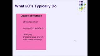 What is I O Psychology [upl. by Atiana]