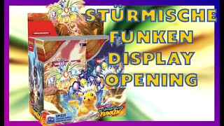 Opening des STÜRMISCHE FUNKEN Booster Display ✨ [upl. by Myranda423]