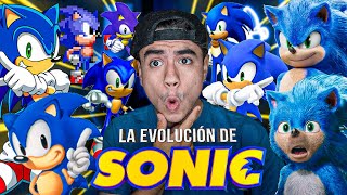 LA EVOLUCION DE SONIC  VIDEOJUEGOS TV Y CINE  Mike Murcia [upl. by Wawro]