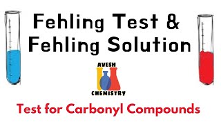 Fehlings Solution and Test  Test for Carbonyl Compounds [upl. by Diva]