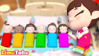 Are You Sleeping amp Ten In The Bed  Nursery Rhymes amp Kids Songs  Kindergarten  LimeAndToys [upl. by Aristotle]