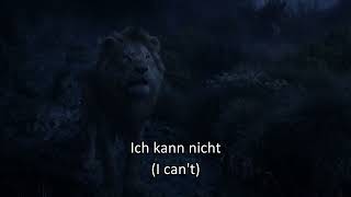 Lion King 2019  Mufasas ghost German Subs amp Trans [upl. by Petrina]