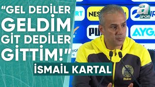 Fenerbahçe 30 Kayserispor İsmail Kartal Maç Sonu Basın Toplantısı  A Spor  12052024 [upl. by Neeka262]