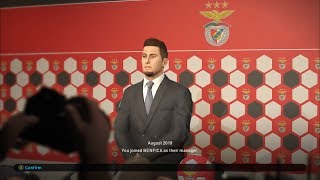 PES 2019 MASTER LEAGUE WITH BENFICA Episode 1 Getting things ready [upl. by Benkley]