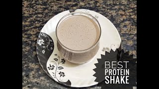 Homemade Mass Gainer Shake for muscle gain PrePost workout protien smothie 53 gm protien in shake [upl. by Springer]