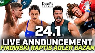 CrossFit Open Workout 241 Live Announcement [upl. by Phillada]