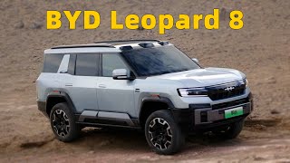 BYD Leopard 8 Details Starts at 53000 with Huawei Intelligent Driving System 750 Horsepower [upl. by Fulcher]