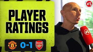 Stop Disrespecting Saliba  Player Ratings  Manchester United 01 Arsenal [upl. by Dougald]