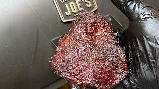 خدود لحم بقري واجيو مدخنة زي الزبدة 🔥smoked wagyu beef cheeks [upl. by Yrohcaz]