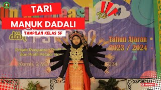 TARI MANUK DADALI  KELAS 5F  MIN 2 KOTA MALANG [upl. by Ellenet190]