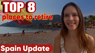 Spain Update TOP 8 places to retire in Spain ☀️ benidormbyana [upl. by Remo]