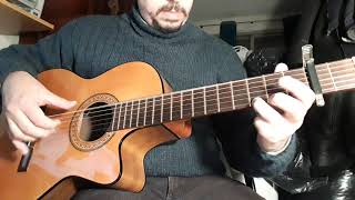 Chacarera del rancho  Los Cantores del Alba  Cover Guitarra Link tablatura [upl. by Ballman]