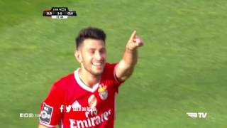 SL Benfica 50 Vitória SC  Golos com Relato  Antena 1 [upl. by Aerdno]