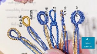 how to make bracelet without elastic thread｜simple knot ｜how to tie knot rope diy ideas for you [upl. by Ninon]