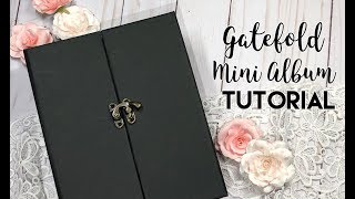 Easy Gatefold Mini Album Tutorial [upl. by Inahet]