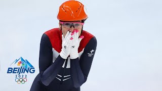 Suzanne Schulting adds to Dutch dominance with 1000m WR  Winter Olympics 2022  NBC Sports [upl. by Othilie]