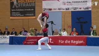 Grossi Gado  Torino  Mixed Pair  Combined  Acro Cup Albershausen 2013 [upl. by Ramburt831]