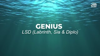 LSD  Genius ft Sia Diplo Labrinth  Tradução  Letra [upl. by Benedix]