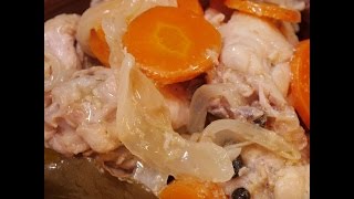 Estas alitas de pollo al escabeche son extremadamente fáciles de cocinar [upl. by Puff874]