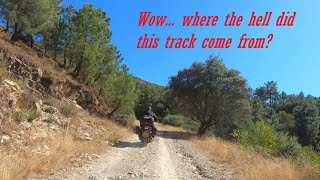 Moto Guzzi V85TT An Unexpected Offroad Adventure in Portugal [upl. by Ettelracs]